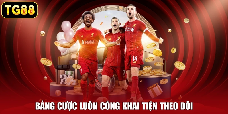 Bảng cược luôn công khai tiện theo dõi Bảng cược luôn công khai tiện theo dõi
