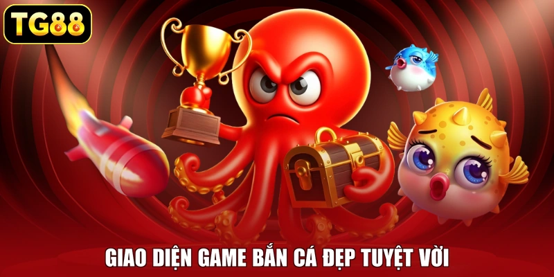 Giao diện game bắn cá đẹp tuyệt vời Giao diện game bắn cá đẹp tuyệt vời